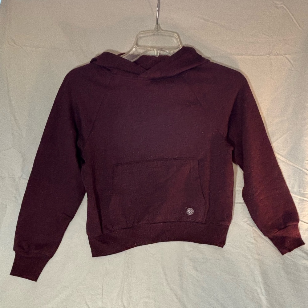Mondetta Speckled Purple Youth Hoodie and Jogger Set Girls XS 5/6 - like new